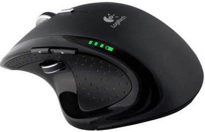 Logitech 931689-0403, MX Revolution, Rechargeable Cordless Laser Mouse, Hyper-fast scrolling, SmartShift technology, Integrated search button, Black color (931689 0403  931689 0403 MXRevolution MX Revolution MX-Revolution)